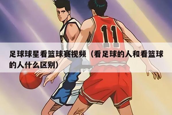 足球球星看篮球赛视频（看足球的人和看篮球的人什么区别）