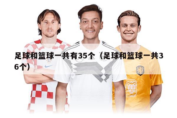 足球和篮球一共有35个（足球和篮球一共36个）