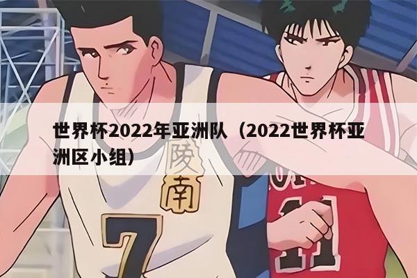 世界杯2022年亚洲队（2022世界杯亚洲区小组）