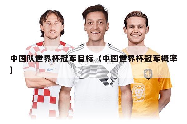 中国队世界杯冠军目标(中国世界杯冠军概率)