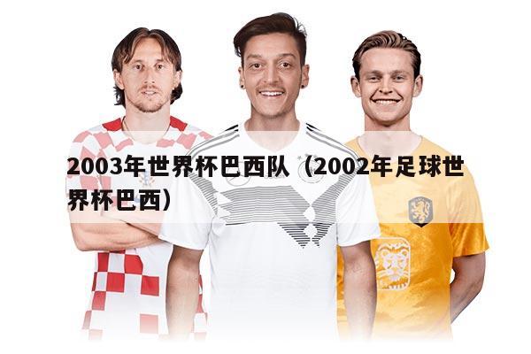 2003年世界杯巴西队(2002年足球世界杯巴西)